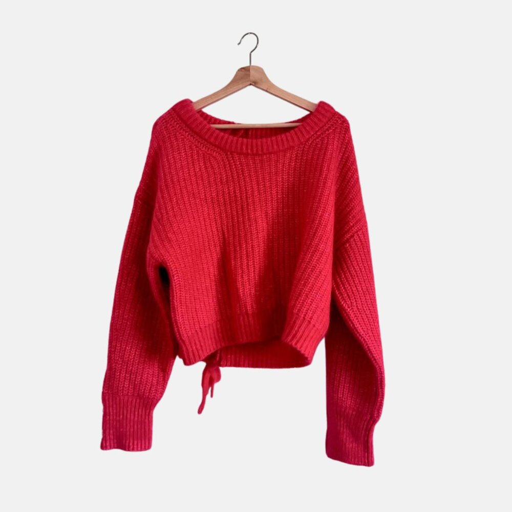 Kenzo Red Wool Sweater - Picture 6 of 7
